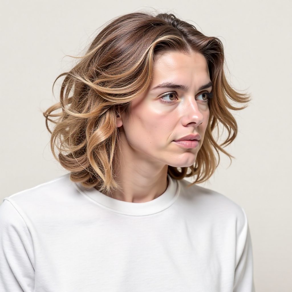 Curly Shaggy Surfer Haircut