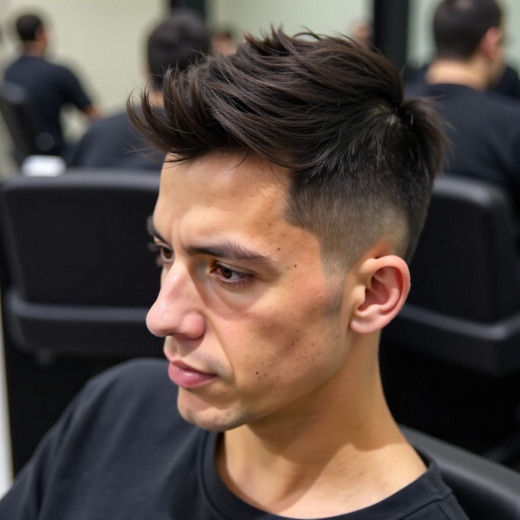 Tapered Fringe with Fade