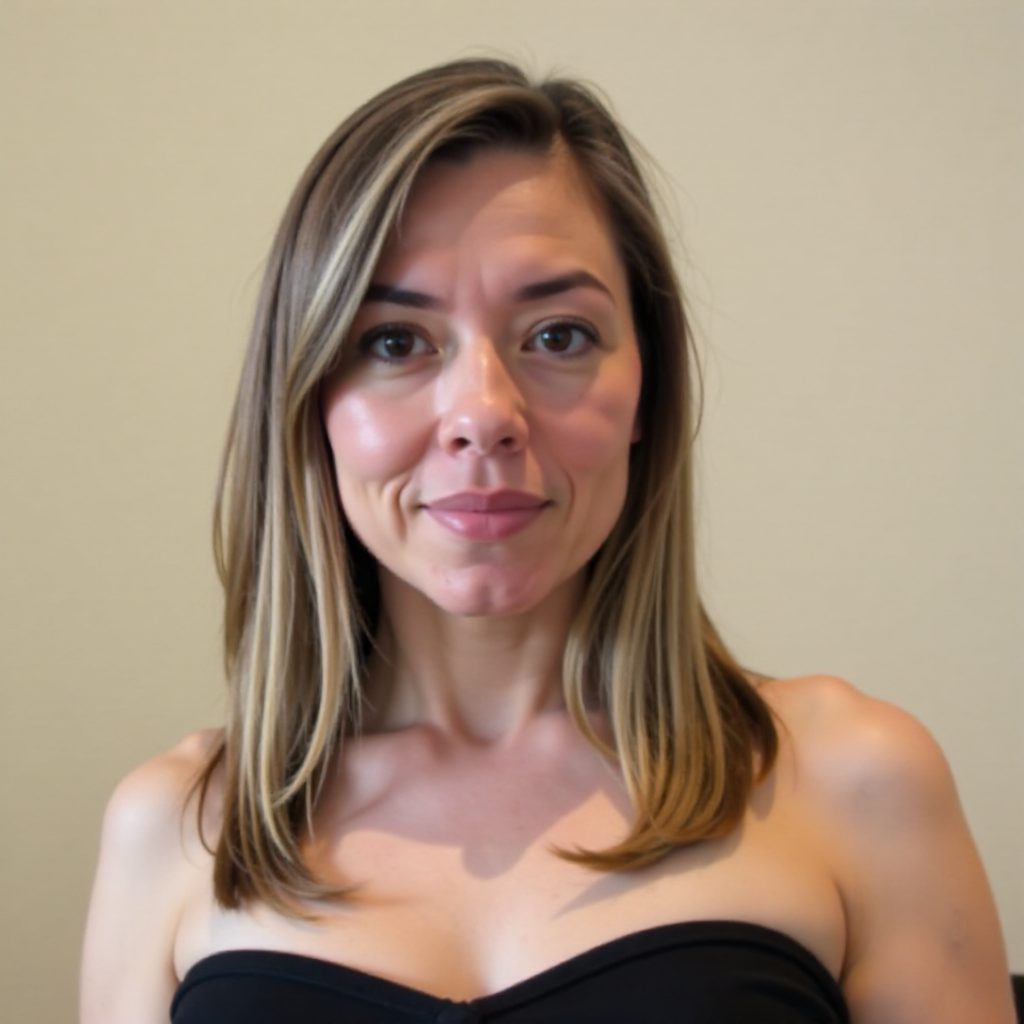Front Layers and Wispy Bangs Haircut for an Oval Face
