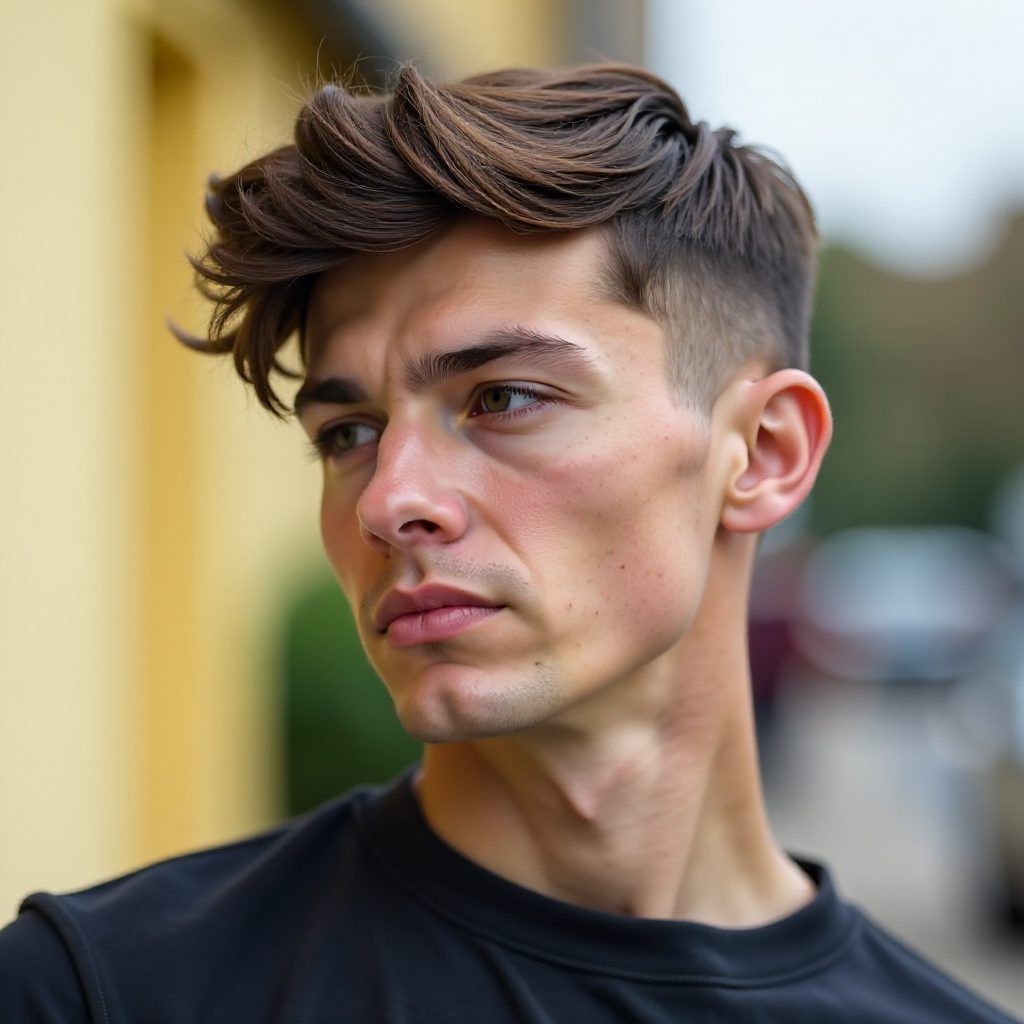 Textured Mullet with Fringe