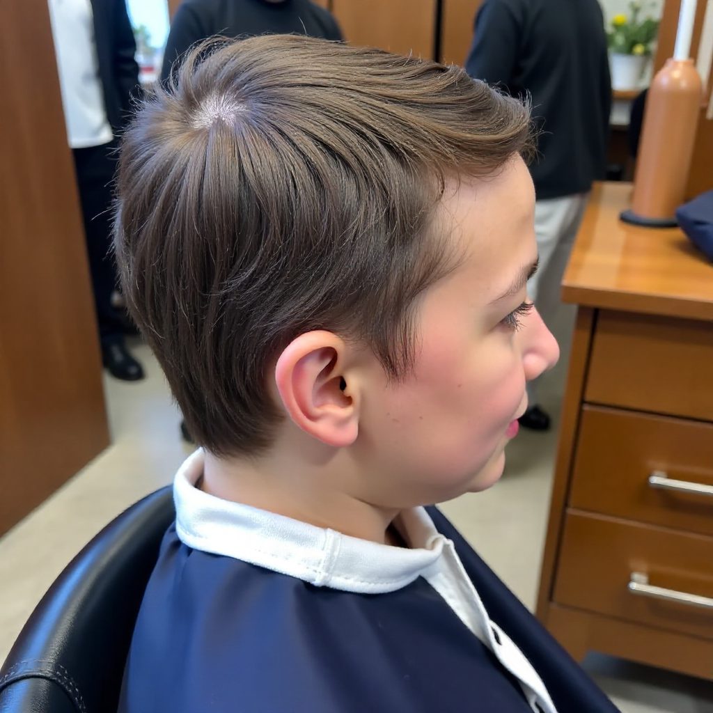 Classic Taper Medium Length Hairstyle