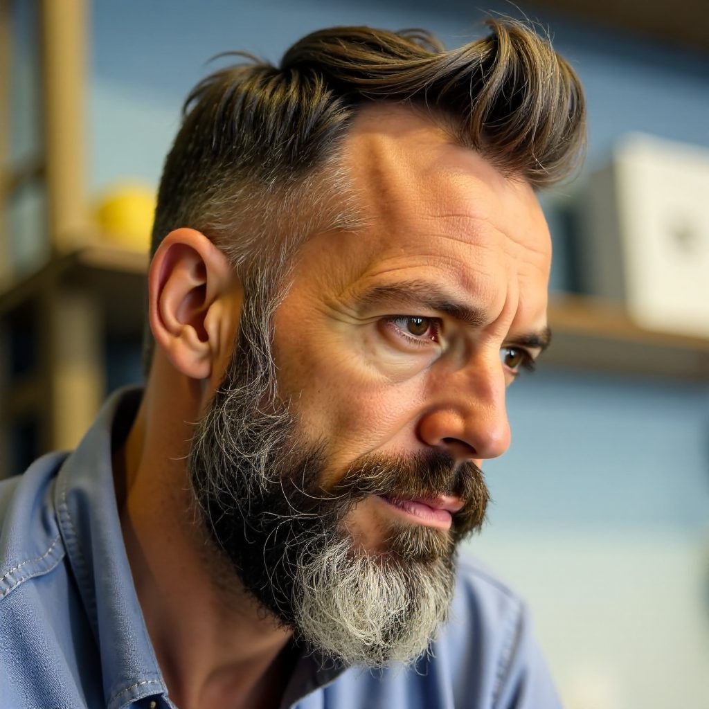 Quiff Hairstyle for Men and Over
