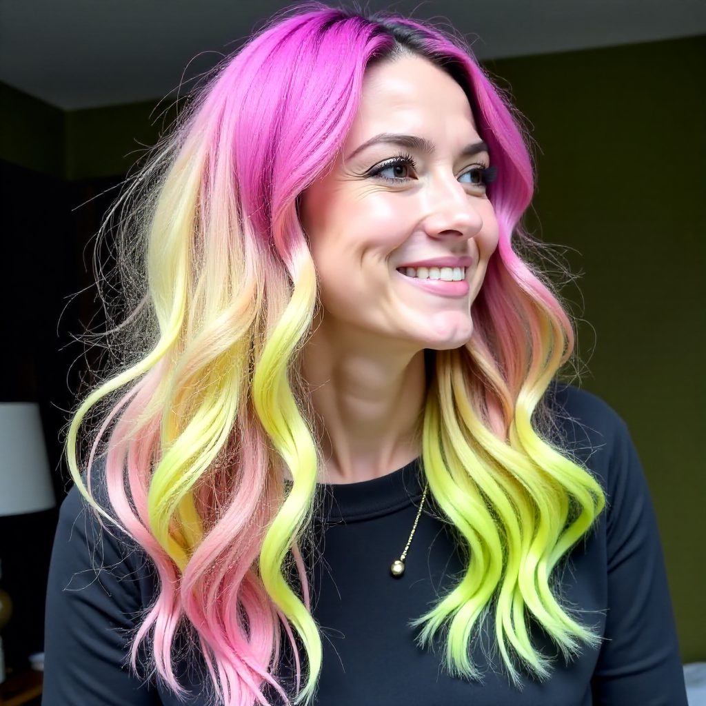 Loose Wavy Alt Hairstyle