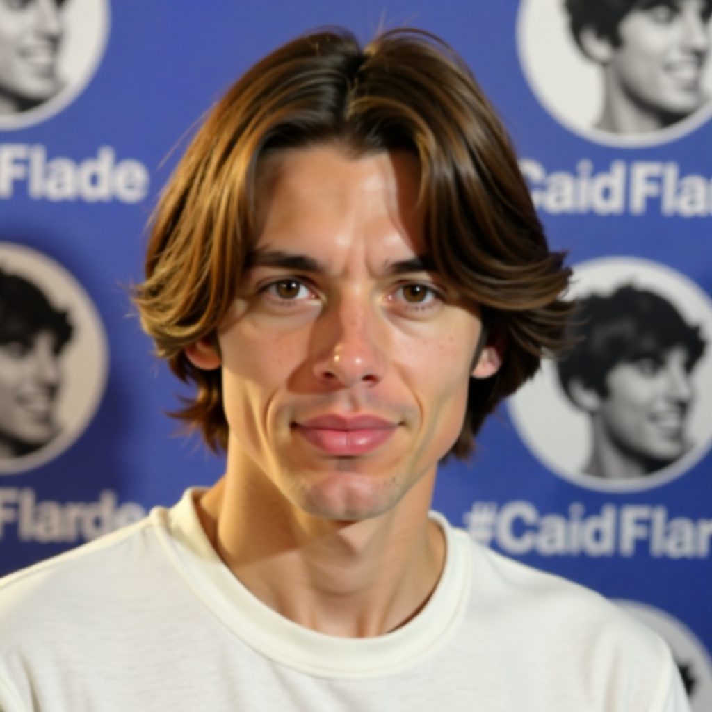 Long Curtain Haircut for Men