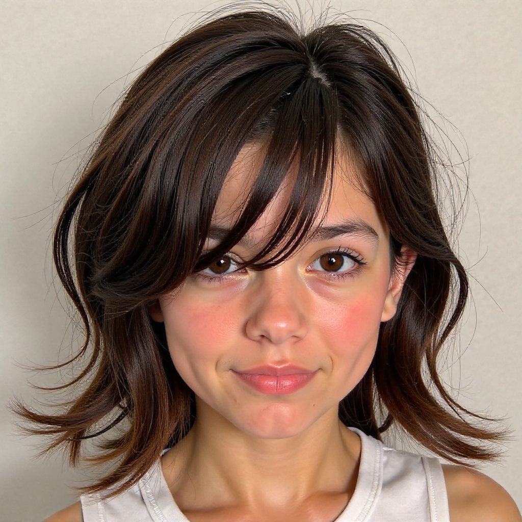Layered Bob with Flipped Ends