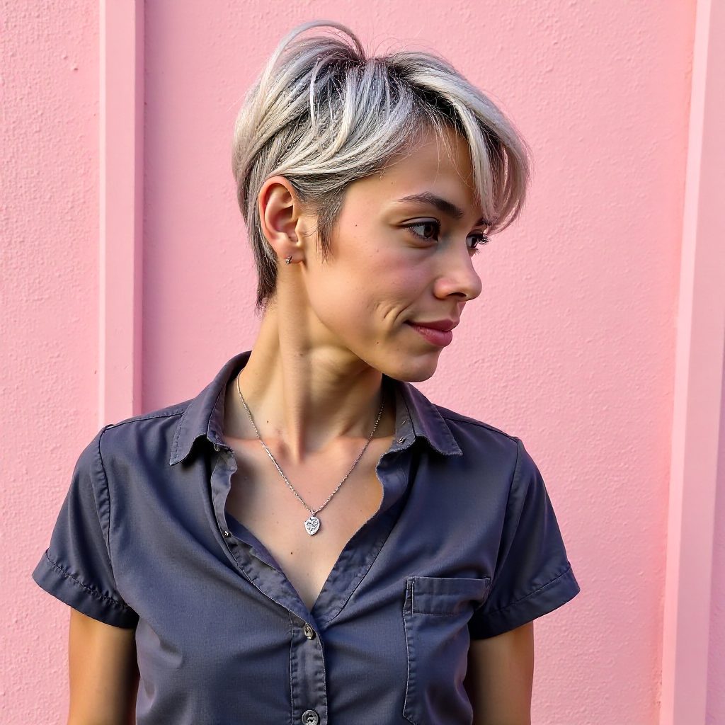 Straight Flipped Out Hairstyle