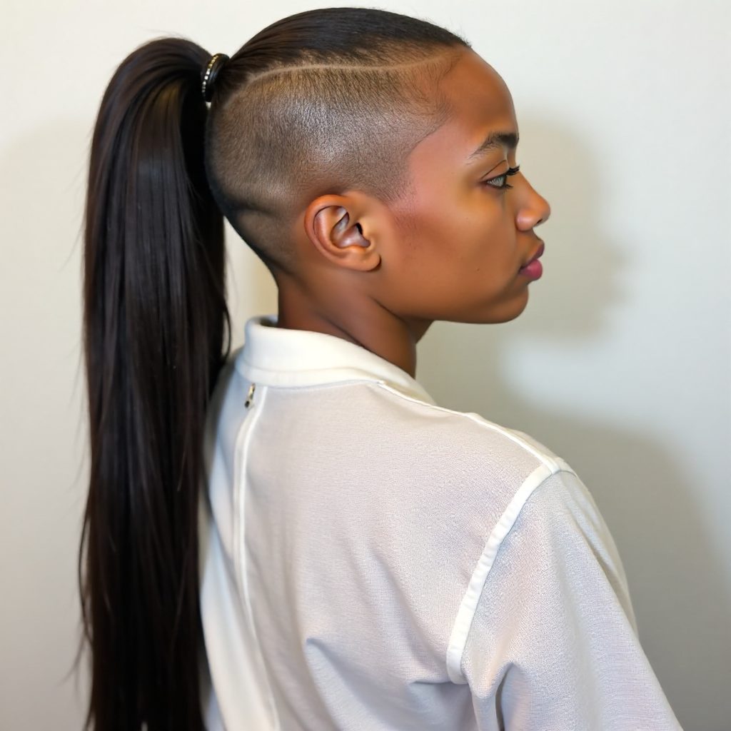 Looped Edges Hairstyle