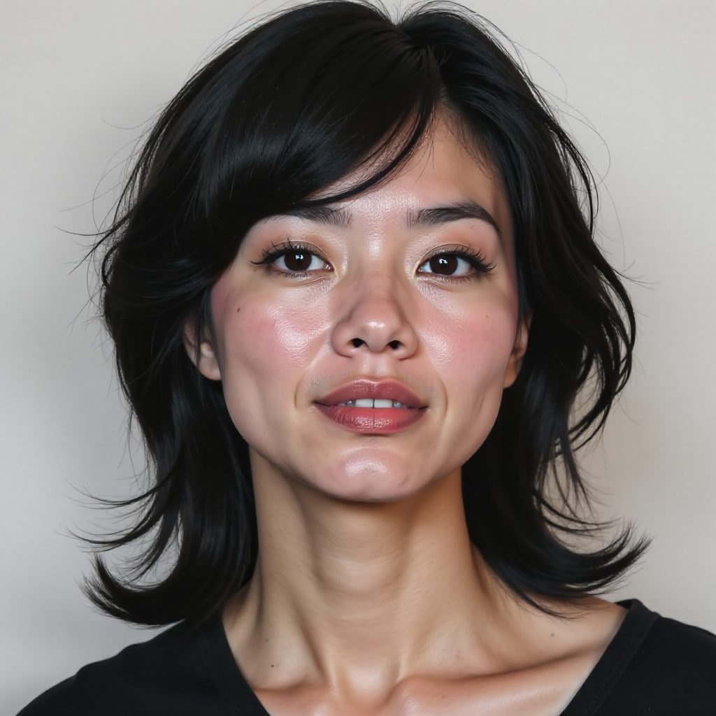 Wolf Cut Asian for Boys and Men