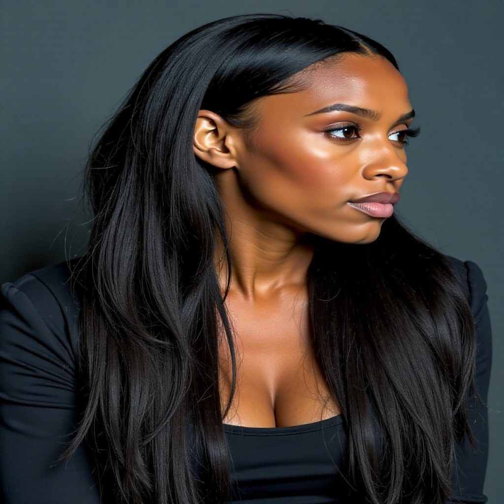 Black Women Hair Edges