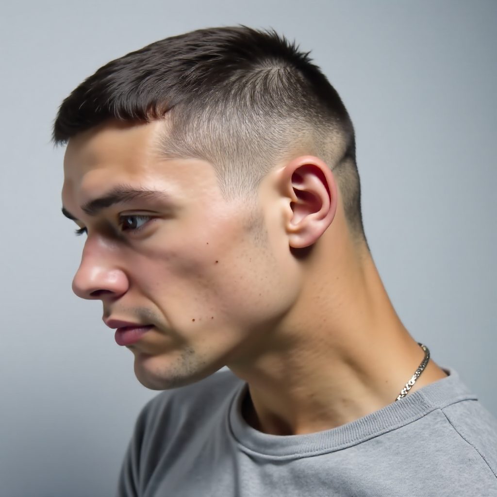 Edgar Short Haircut for Men with Straight Hair
