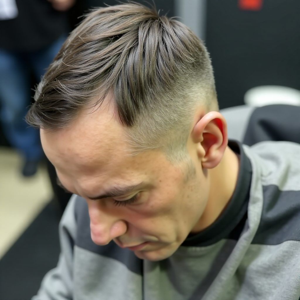 Skin Fade Mohawk Haircut