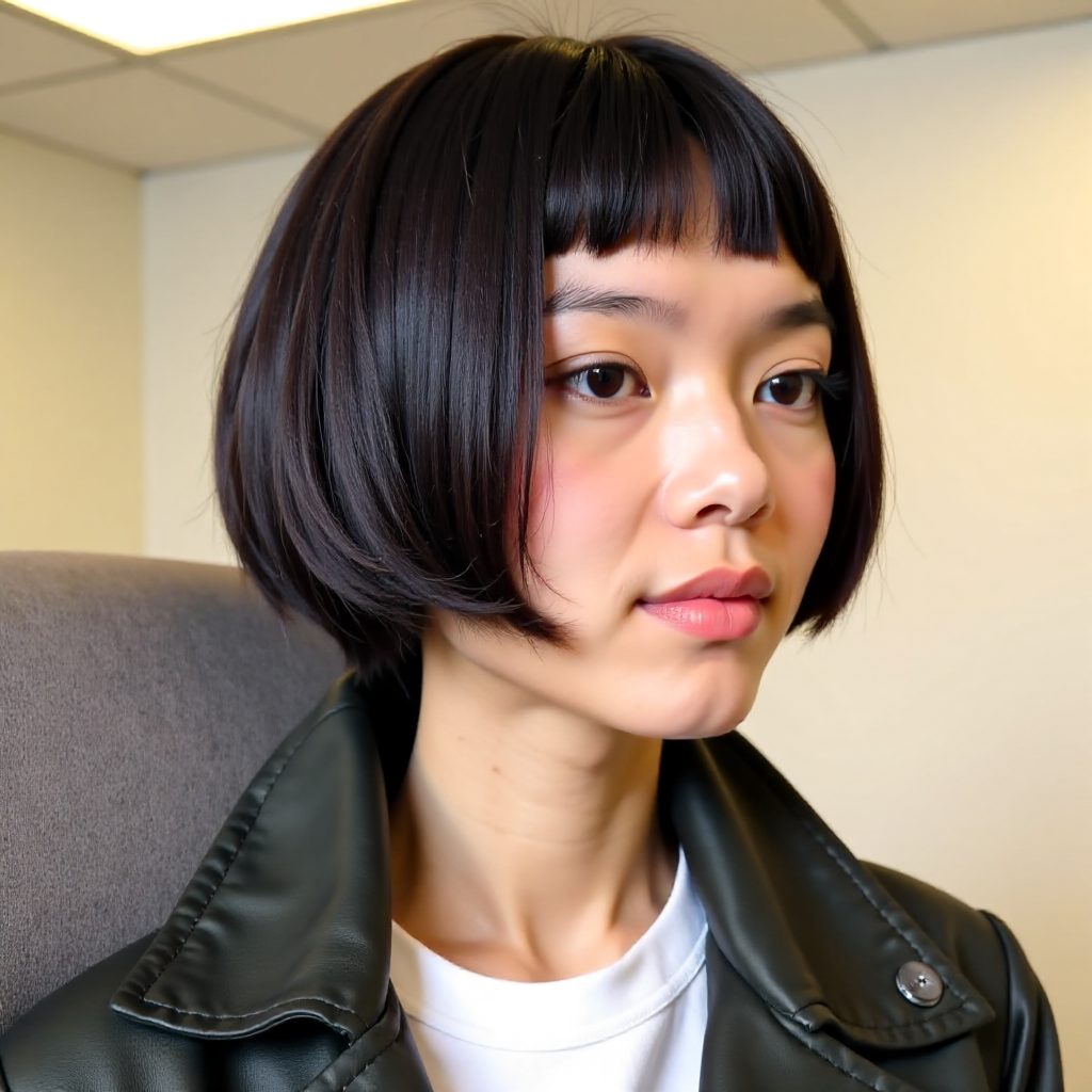 Chin-Length Hime Cut