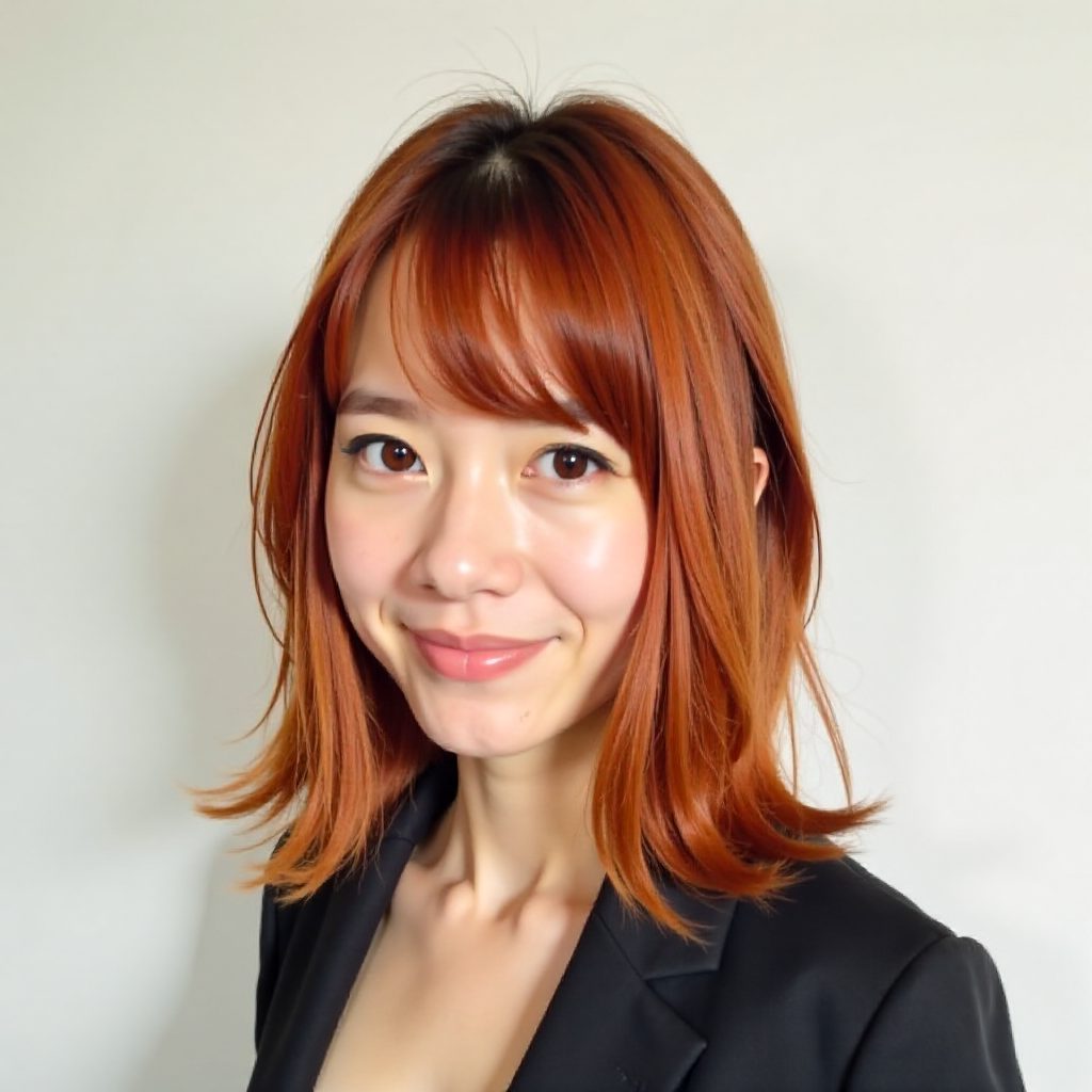 Medium Flip Hairstyle