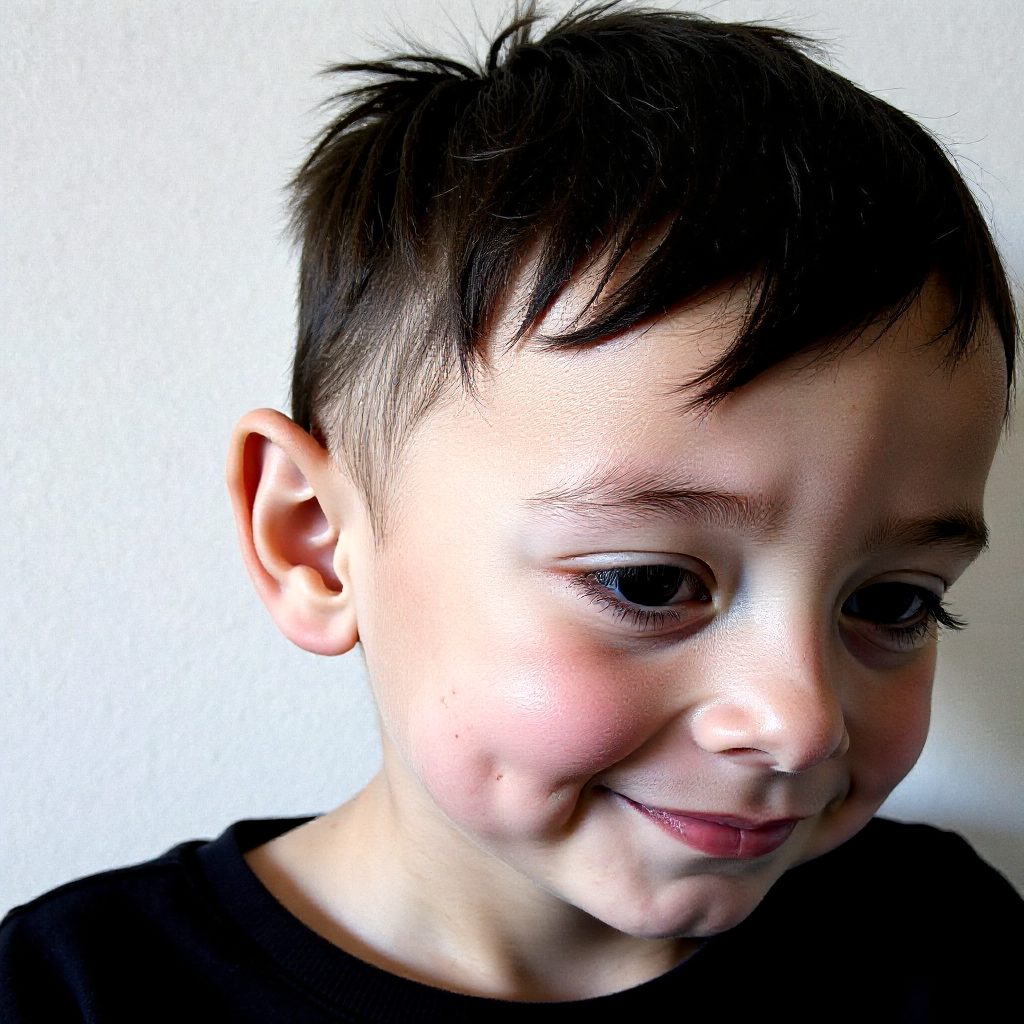 French Crop for Straight Hair Guys