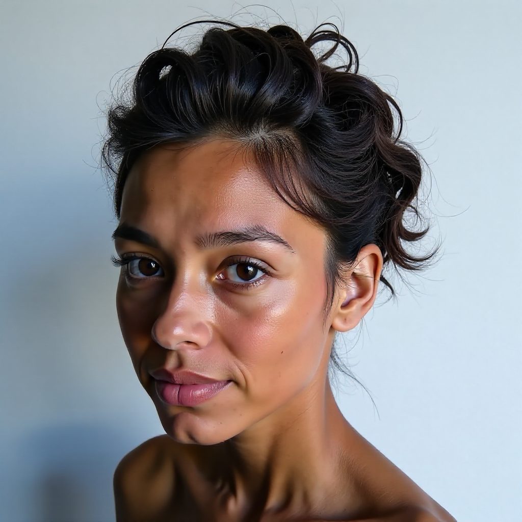 Baby Hairs on Black Women