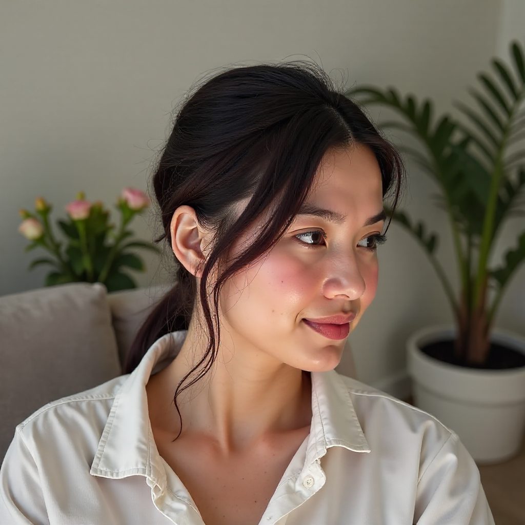 Short Flipped Haircut