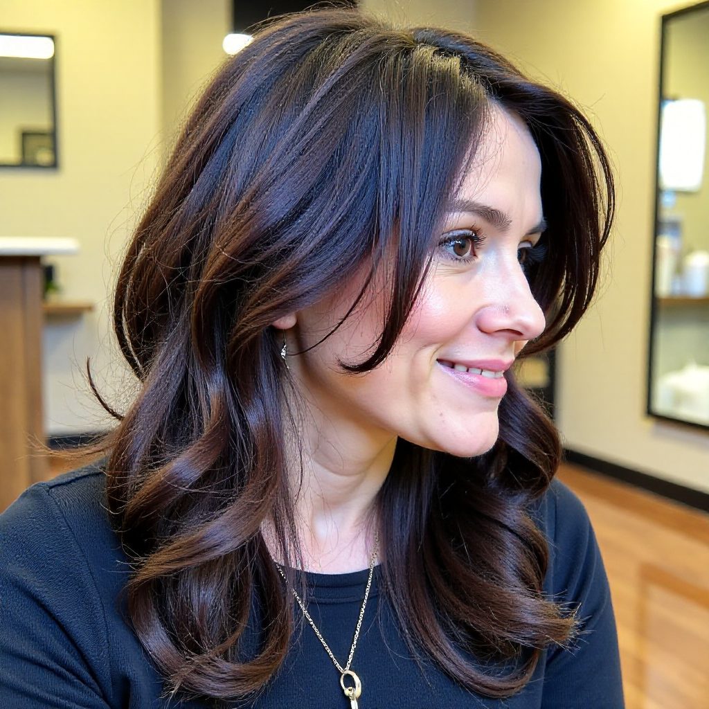 Medium Hair Hime Cut