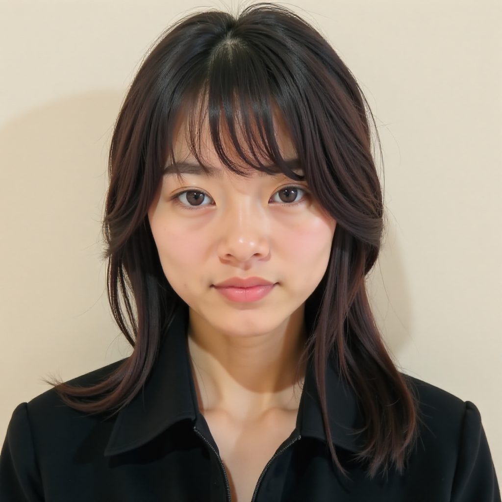 Sleek Korean Wolf Cut for Ladies
