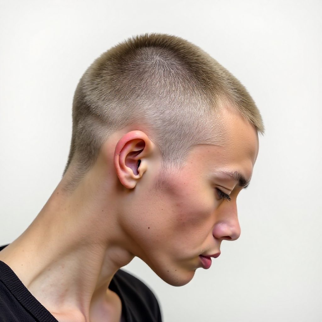 African-American Women's Shadow Fade Haircut