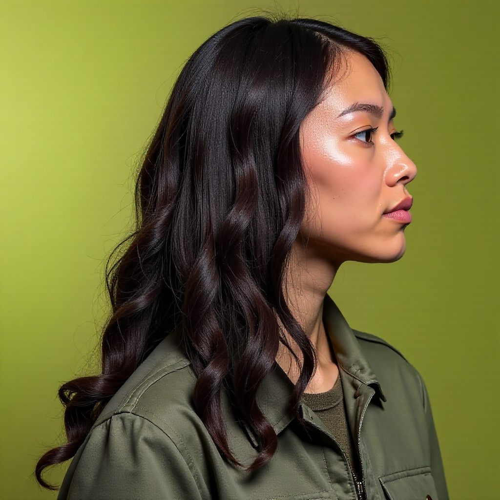 Curly Hime Cut