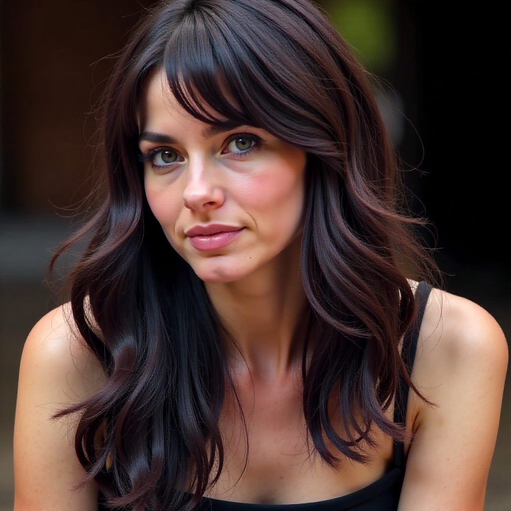 Goth Hairstyle for Medium Hair