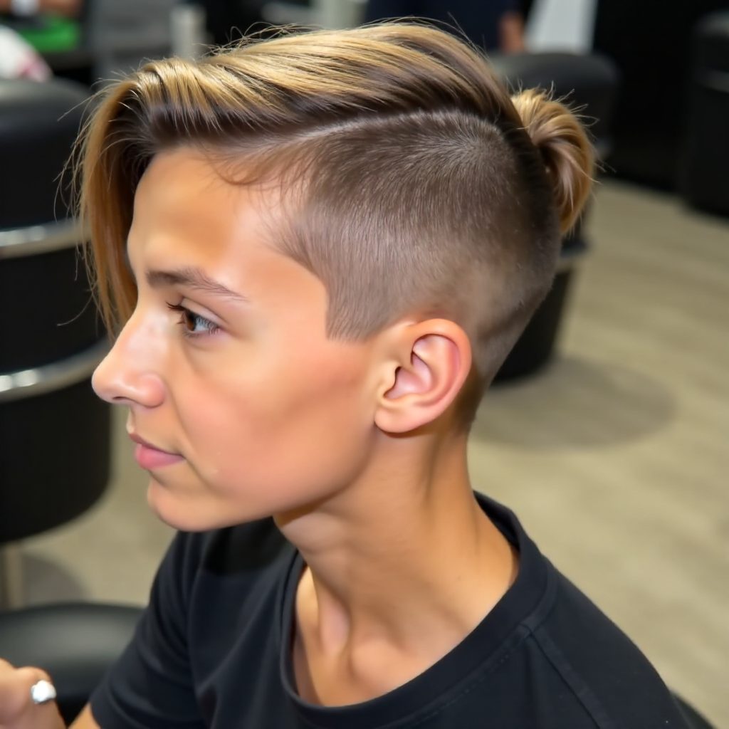 Short Goth Hairstyle