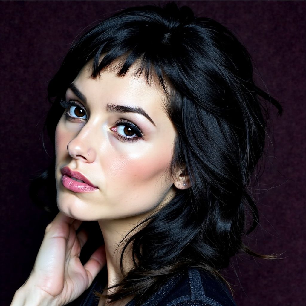 Female Goth Hairstyles