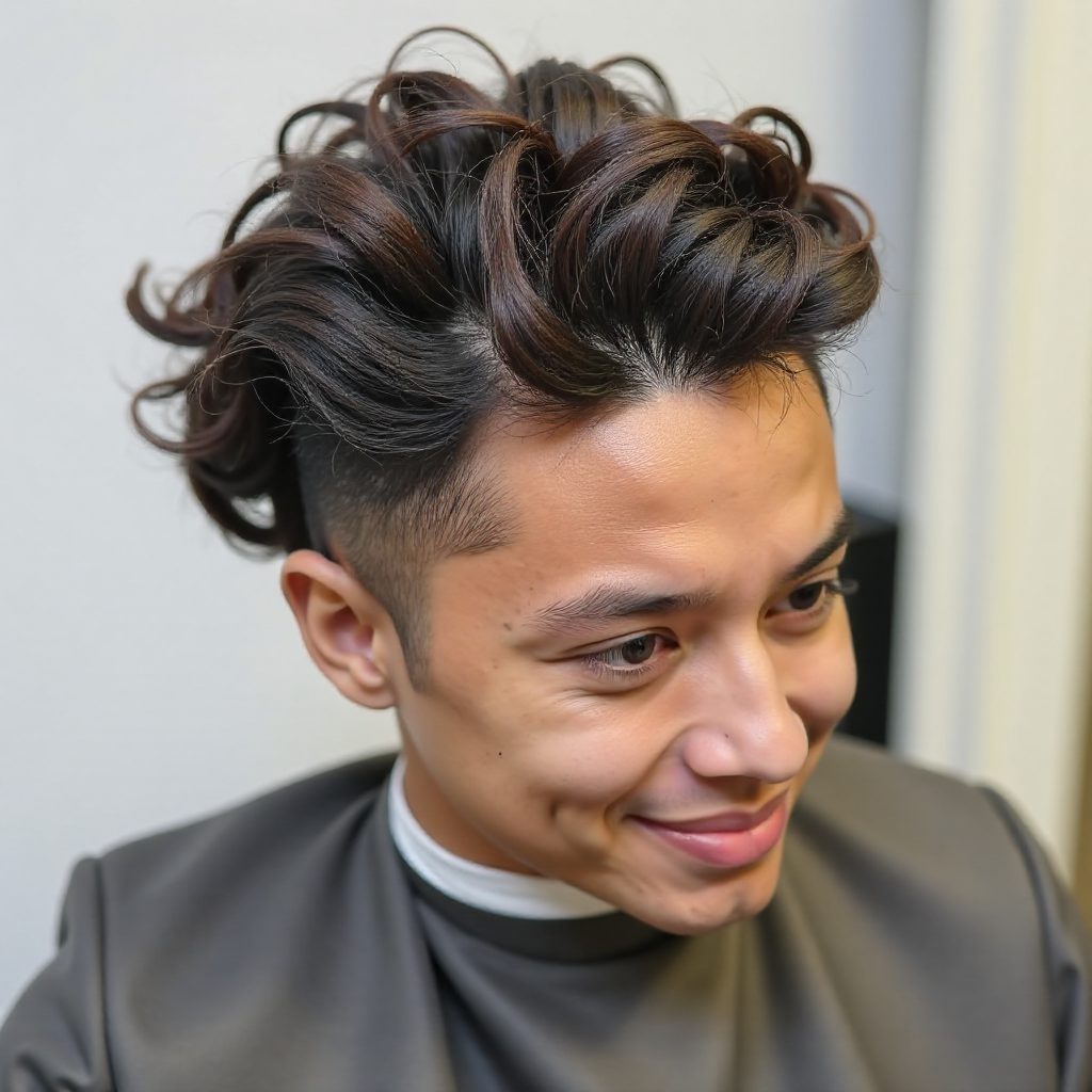 Freeform Dreads with Fade
