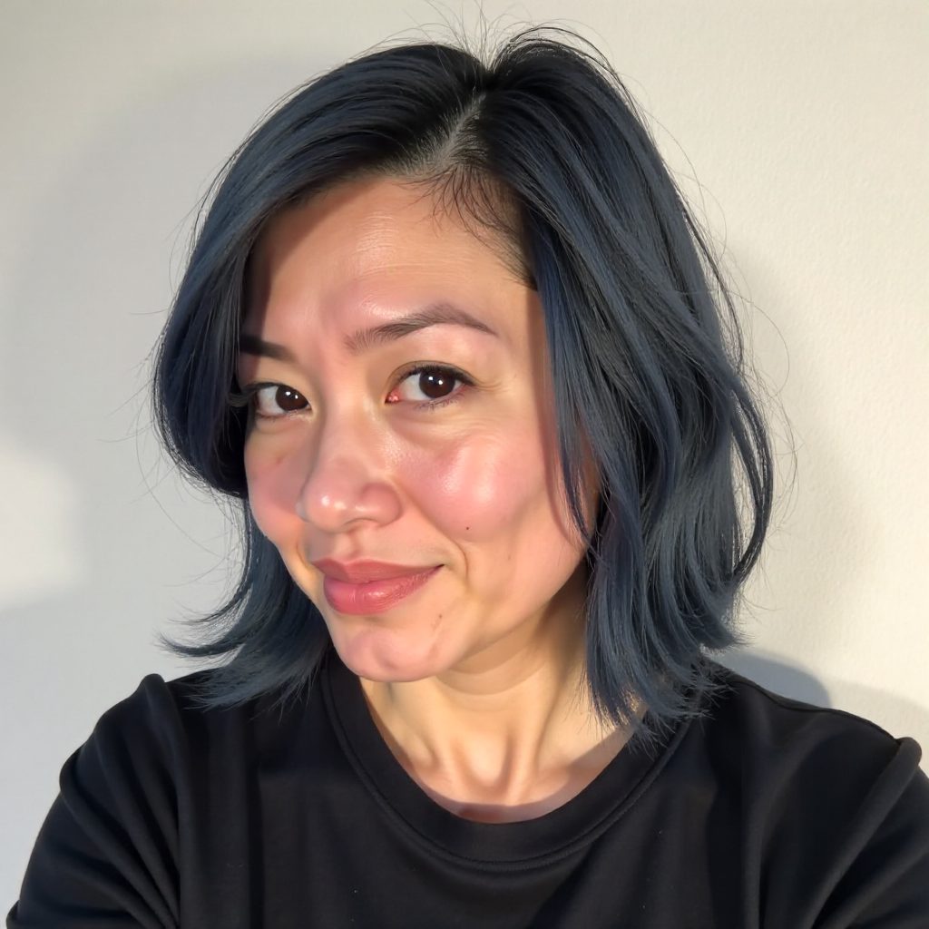 Gothic Bangs Hairstyle