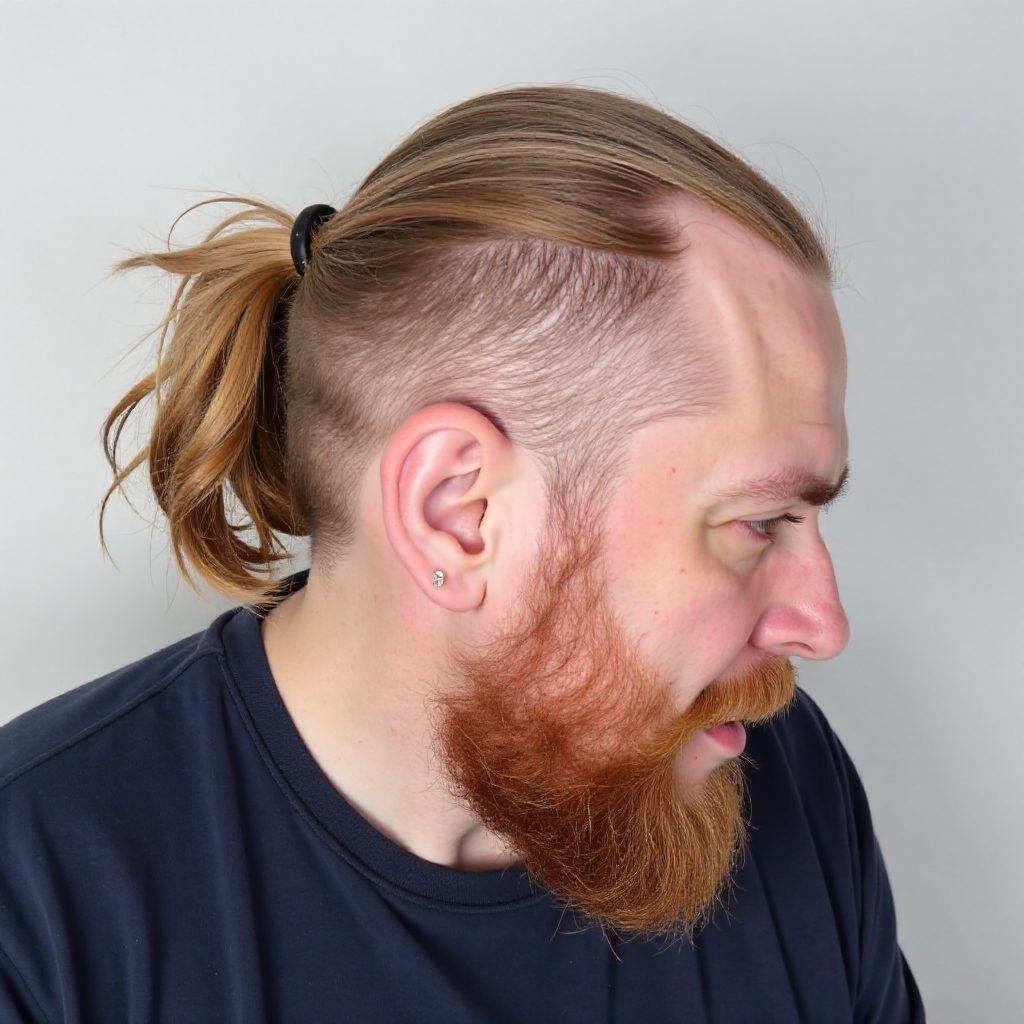 Skullet Hairstyle for Men