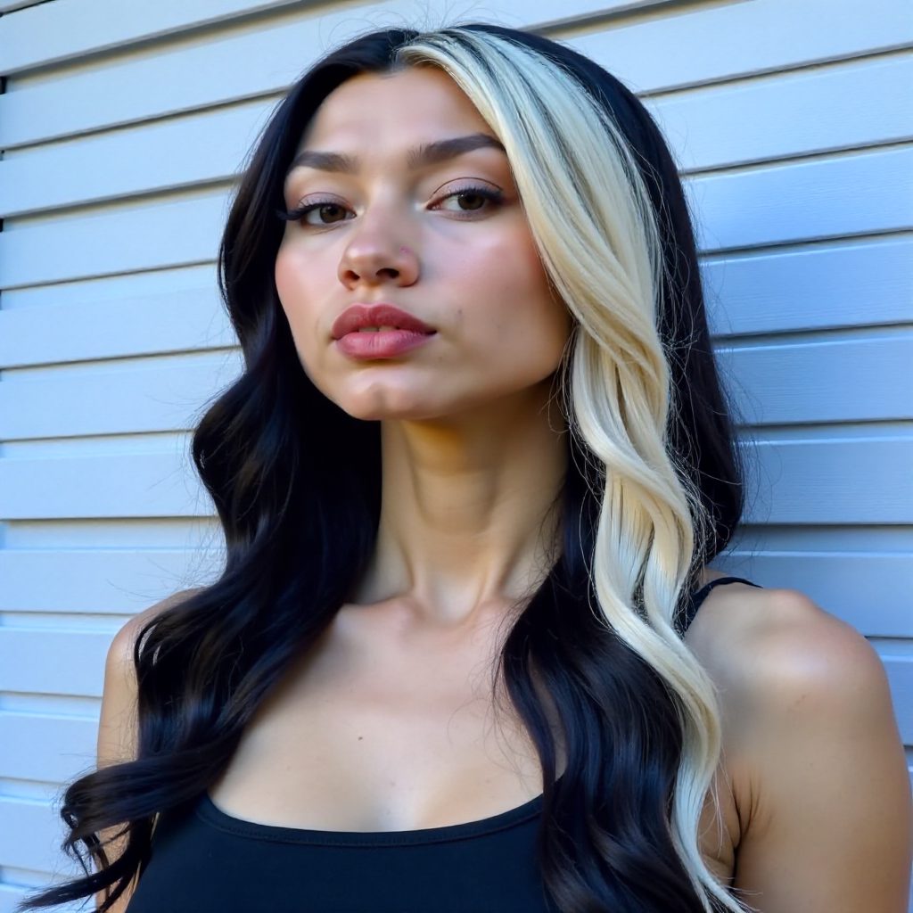 Gothic Haircut for Long Hair