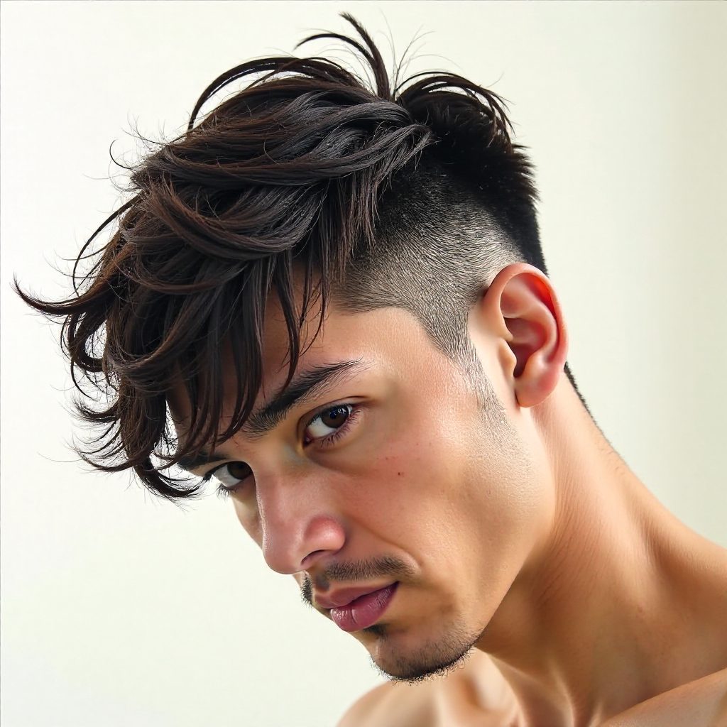 Male Short Curly Hairstyle