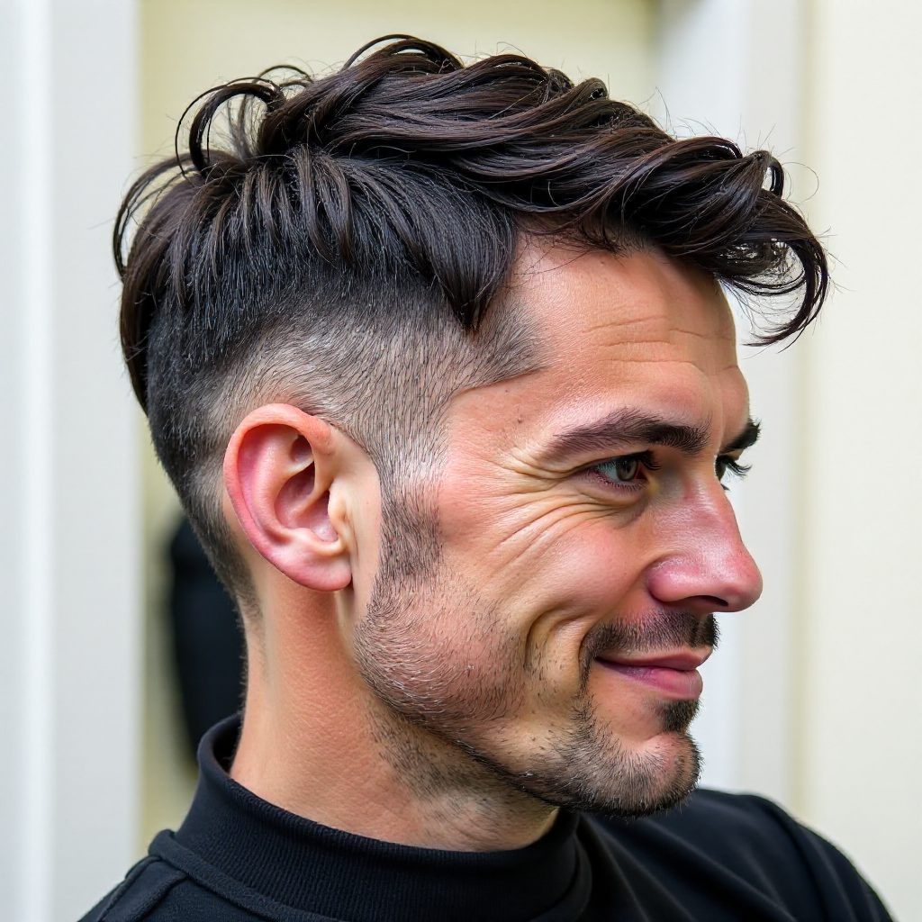 Short Haircut for Guys with Curly Hair