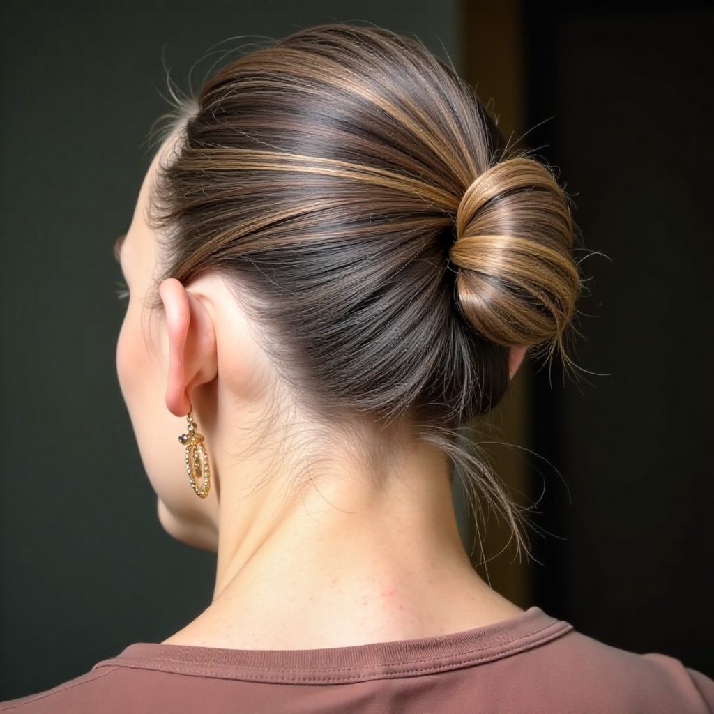 French Braid and Skin Fade