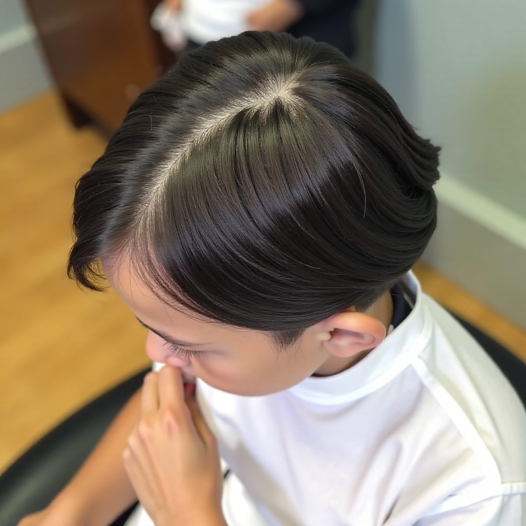 Short Two-Strand Twist Locs