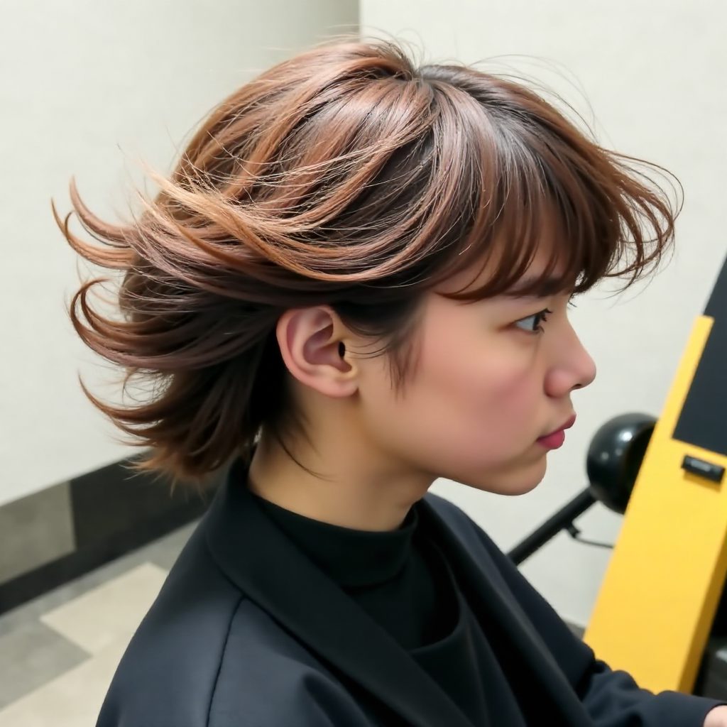 Ice Cream Scoop Hair