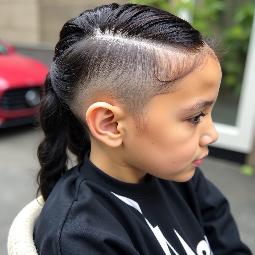 Butterfly Braids with Baby Hair