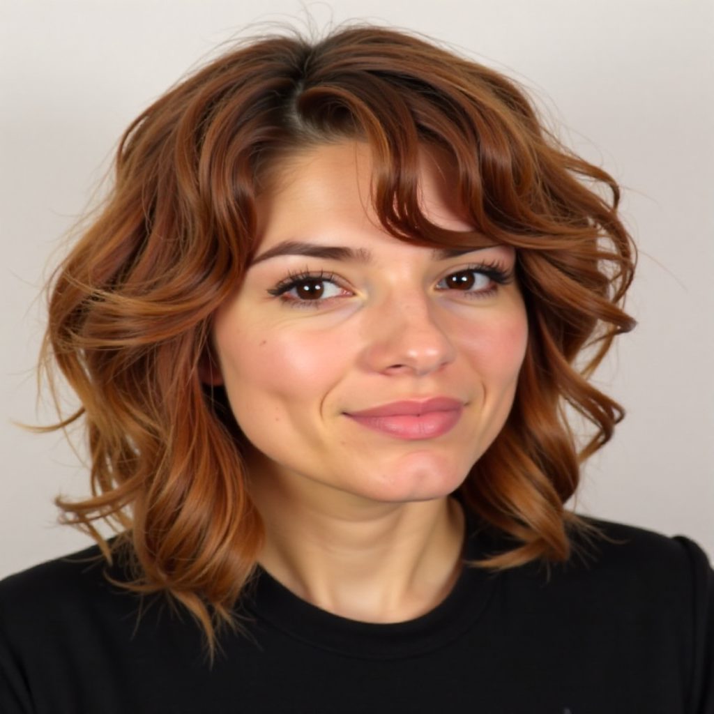 Bob Crop for Pear Face Shape