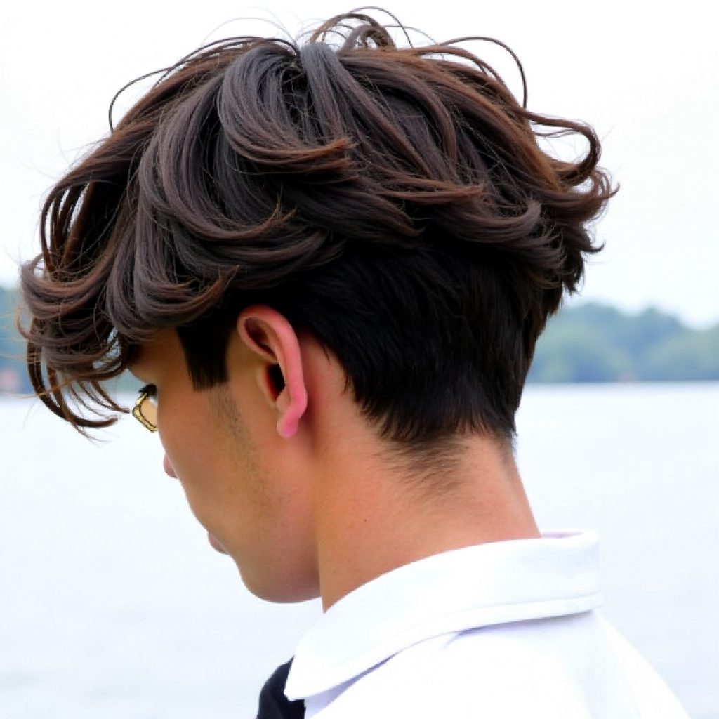 Ice Cream Hair Cut with Fade