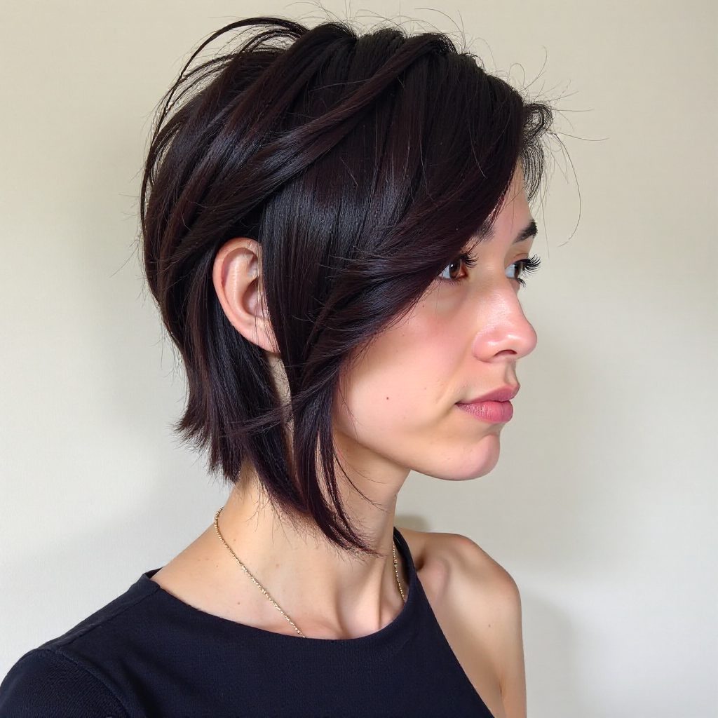 Mullet with Undercut and Rat Tail