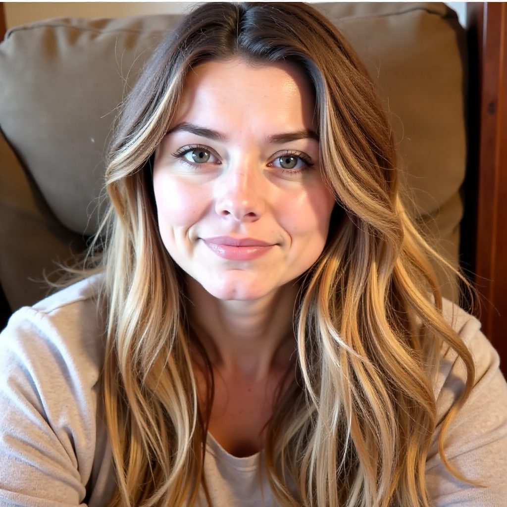 Long Messy Cut for Rectangle Face Shape