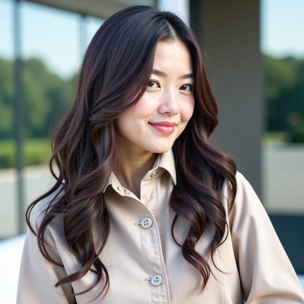 Trendy Korean Loose Perms