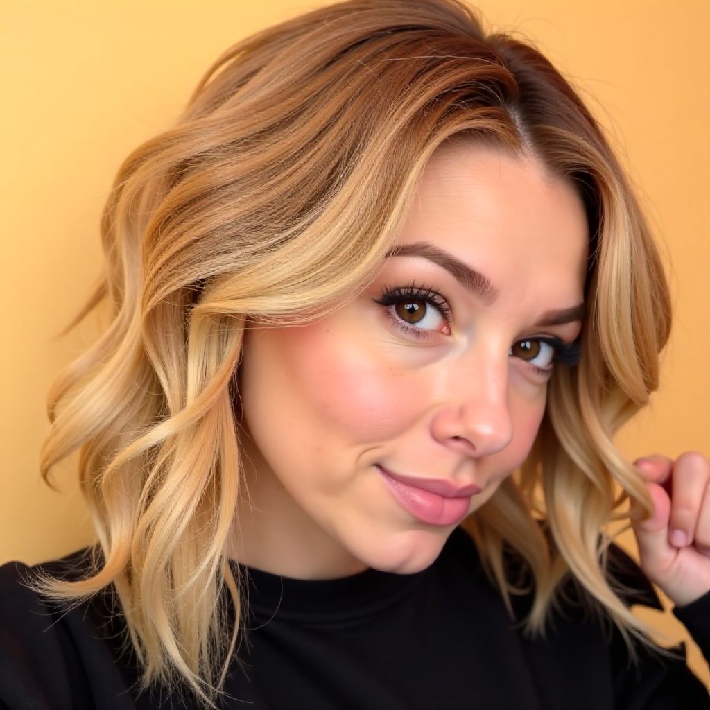 Loose Perm for Fine Hair
