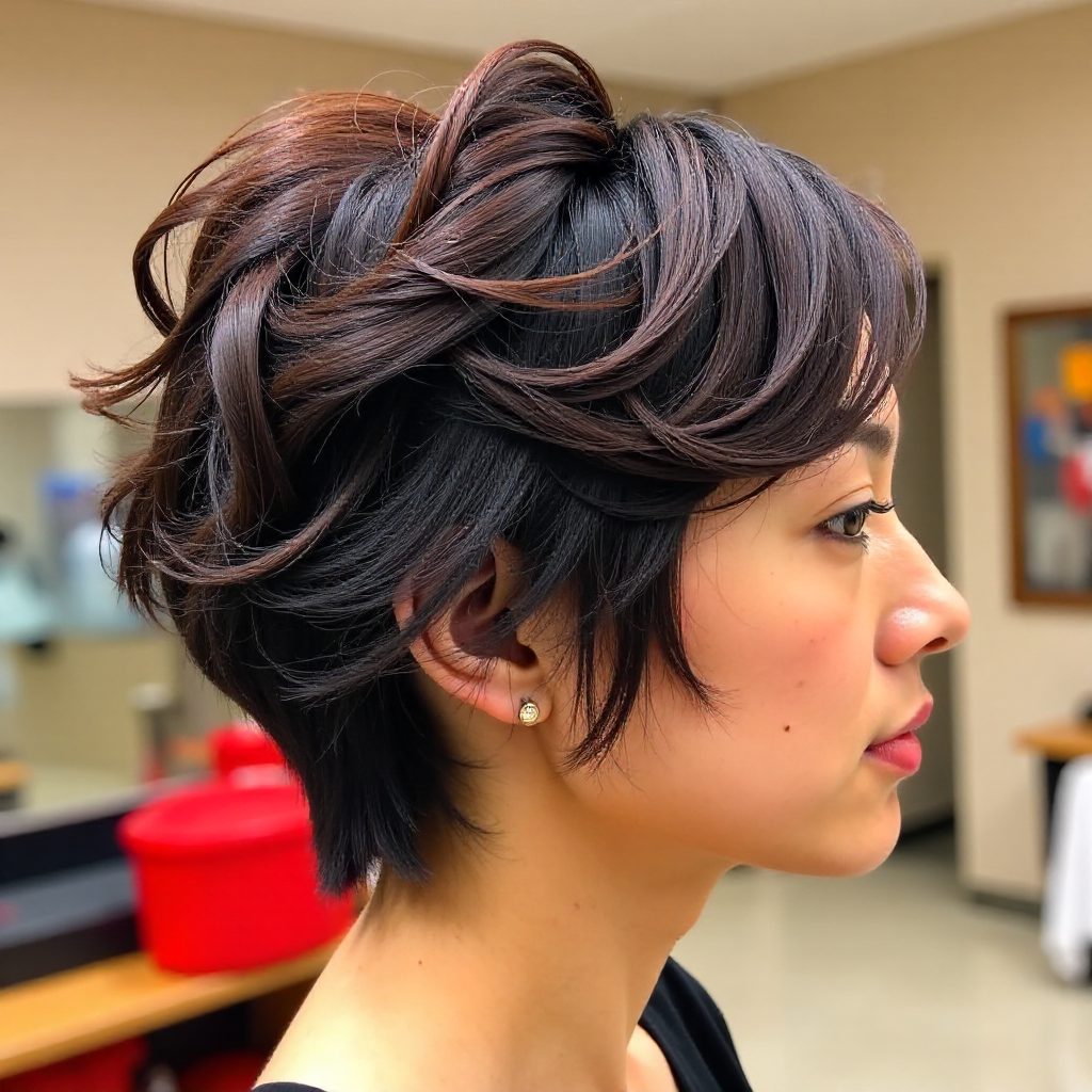 Short Loose Perm Hairstyle